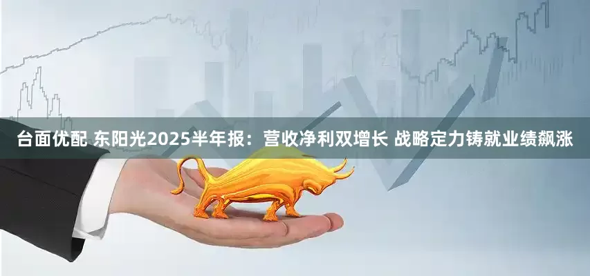 台面优配 东阳光2025半年报：营收净利双增长 战略定力铸就业绩飙涨